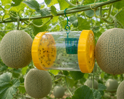 Fruit Fly Trap Combo for Muskmelon